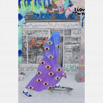 Pre Owned Aaliyah Cruz By Azaide, Dubai, 2024 (42 X 30)