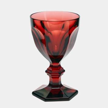 Pre Owned Baccarat Red Harcourt 180 Years Glass