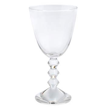 Pre Owned Baccarat Clear Crystal Vega Water/Wine Glass