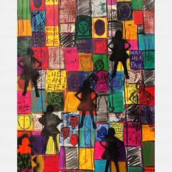 Pre Owned The Fearless One (II) by Batool Jafri, Pakistan, 2020, (100 x 80)