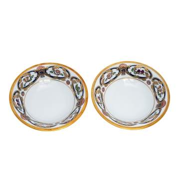 Pre Owned Cartier Vintage 1986 La Maison Du Prince Bowl Set