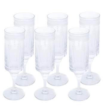 Pre Owned Cartier La Maison De Ballet Russes Champagne Flute Glass Set
