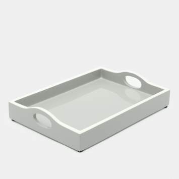 مملوكة مسبقًا Dior Grey Resin Serving Tray