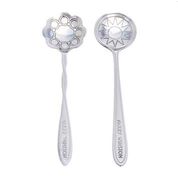 Pre Owned Harry Winston Silver Tone Metal Tea Spoon