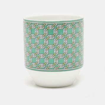 Pre Owned Hermes Porcelain Tie Set Tumbler 