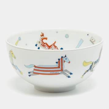 Pre Owned Hermès Epopee Porcelain Bowl
