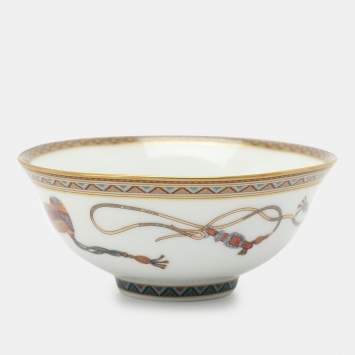 Pre Owned Hermès Porcelain Cheval d'Orient Rice Bowl