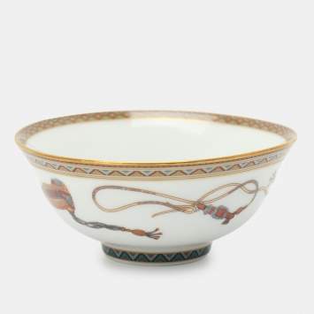 Pre Owned Hermès Porcelain Cheval d'Orient Rice Bowl