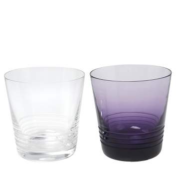 Pre Owned Hermes X Saint Louis Attelage GM Conical Crystal Tumbler Set of 2