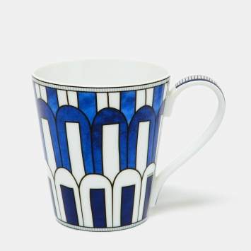Pre Owned Hermès Bleus d'Ailleurs Porcelain n°3 Mug