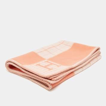 Hermes Pink Avalon Passe-Passe Baby Blanket