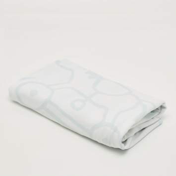 مملوكة مسبقًا بطانية أطفال هيرميس "\'هورس إنتارسيا\' قطن أزرق"