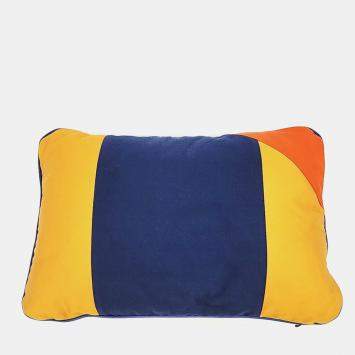 مملوكة مسبقًا Hermes Blue, Orange, Yellow Cotton, Silk Cushion