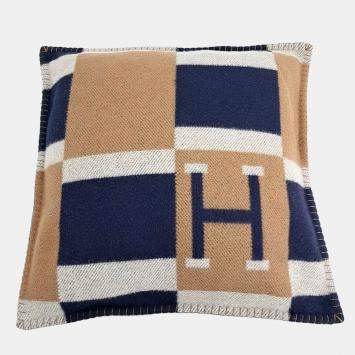 Pre Owned Hermes Multicolor Wool cushion