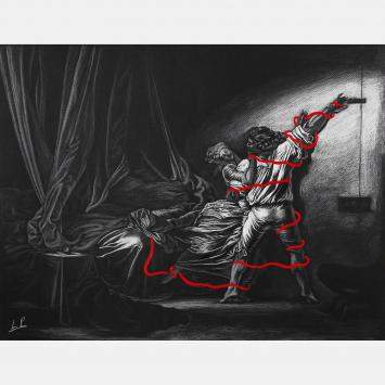 Pre Owned Uniion By Laurent Pichereau, France, 2023 (50 X 65)
