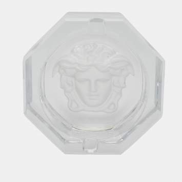 Pre Owned  Rosenthal Meets Versace Medusa Lumière Ashtray