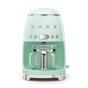 Pre Owned Smeg 50'S Retro Style Aesthetic Drip Filter Coffee Machine, Pastel Green (Available for UAE Customers Only)