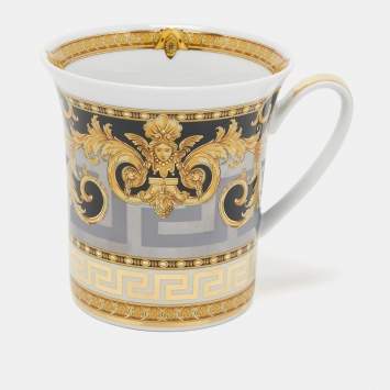Pre Owned Versace x Rosenthal Prestige Gala Porcelain Mug