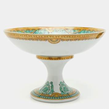 Pre Owned Versace X Rosenthal La Scala del Palazzo Verde Bowl