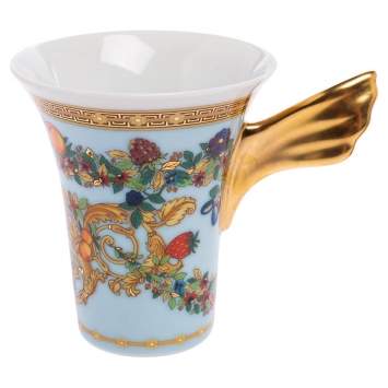 Pre Owned Versace x Rosenthal Le jardin de Versace Espresso Cups Set of 3