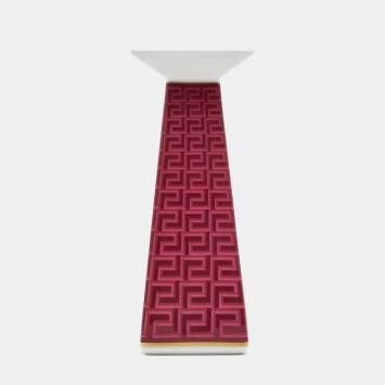 Pre Owned Versace X Rosenthal Méandre Porcelain Candle Holder