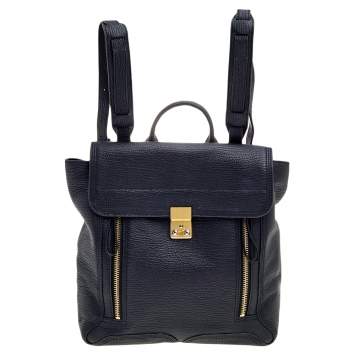 Pre Owned 3.1 Phillip Lim Black Leather Pashli Backpack