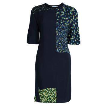 Pre Owned 3.1 Phillip Lim Black Floral Print Silk Dress S