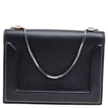Pre Owned 3.1 Phillip Lim Black Leather Soleil Mini Chain Shoulder Bag