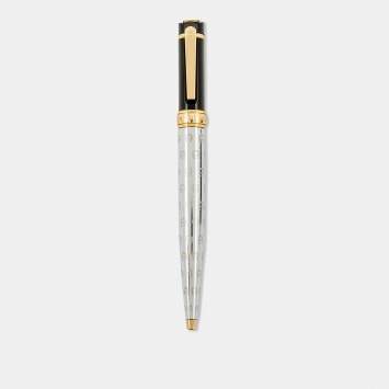 Pre Owned Aigner Two Tone Metal Ballpoint Pen