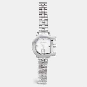 Aigner Mother Of Pearl Stainless Steel Galba A118200 Women's Wristwatch 20 mm