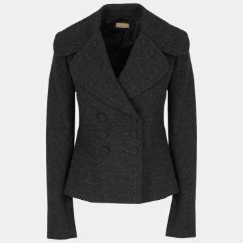 Pre Owned Alaia Women's Wool Jacket - Grey - M