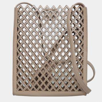 Pre Owned Alaia Sable Pochette Crossbody Bag