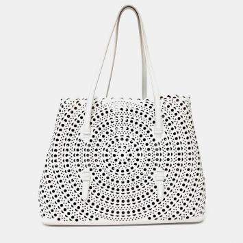 Pre Owned Alaïa Laser Cut Mina Bag 32