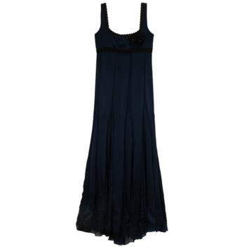 Pre Owned Alberta Ferretti Flare Maxi Dress L