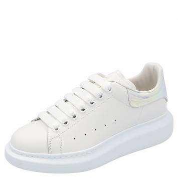 Pre Owned Alexander McQueen Multicolor Oversized Clear Sole Sneakers Size EU 36
