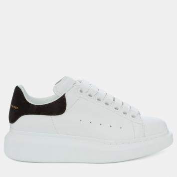 Pre Owned Alexander McQueen White/Black Women's Oversized Sneakers EU 41