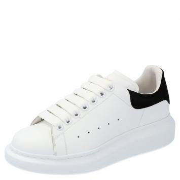 Pre Owned Alexander McQueen White/Black Women's Oversized Sneaker EU  35.5