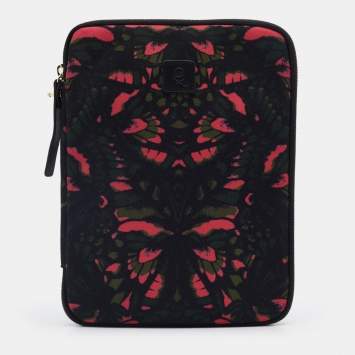 Pre Owned Alexander McQueen Multicolor Printed Canvas iPad Cover
