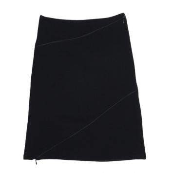 Pre Owned Alexander McQueen Diagonal Zipper Skirt S