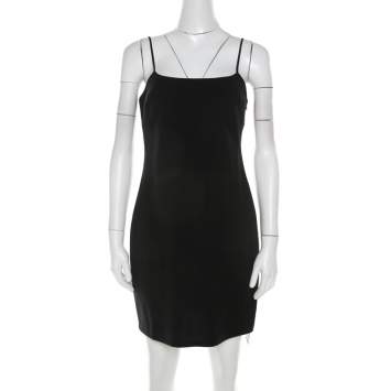 Pre Owned T by Alexander Wang Black Wool Mini Dress S