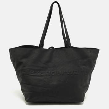 مملوكة مسبقًا Alexander Wang Punch Black Nylon Tote