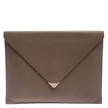 Pre Owned Alexander Wang Light Brown Leather Pouch