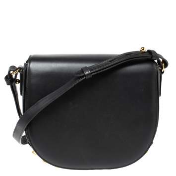 Pre Owned Alexander Wang Black Leather Studded Lia Shoulder Bag