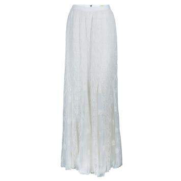 مملوكة مسبقًا Alice + Olivia Louie Cream Lace Maxi Skirt M