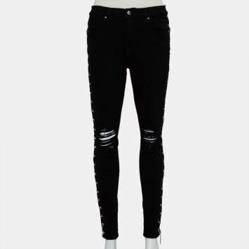 デニム・ジーパン AMIRI Woman Jeans Black AWDNGH1005 AGED BLACK AMIRI: Jeans woman - Black | Amiri jeans AWDNGH1005 online