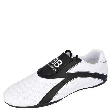 Pre Owned  Balenciaga White Zen Sneakers Size 40
