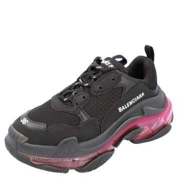 Pre Owned Balenciaga Triple S Clear Sole Sneakers Size 37