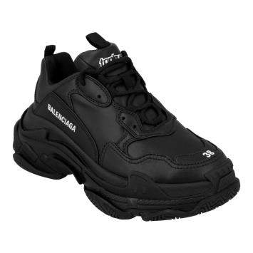 Pre Owned Balenciaga Black Triple S Sneakers EU 38