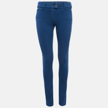 Pre Owned Balenciaga Blue Denim Tight Fit Jeans M Waist 28" 