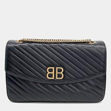 Pre Owned Balenciaga BB chain shoulder bag